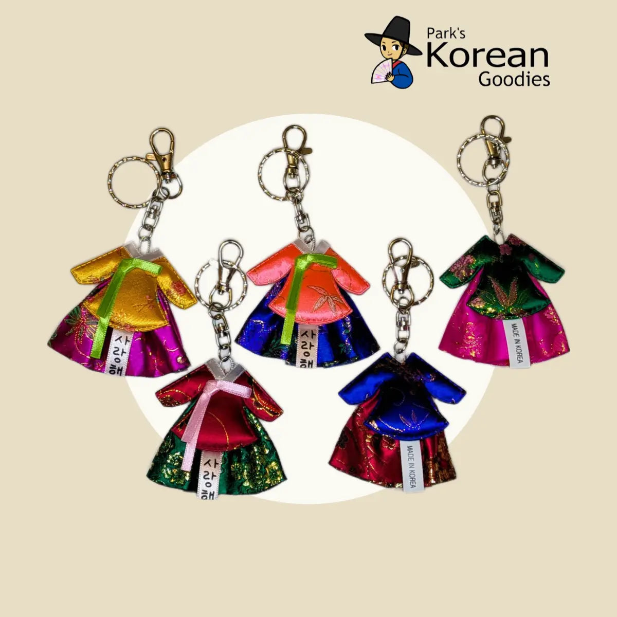 Hanbok Keychain