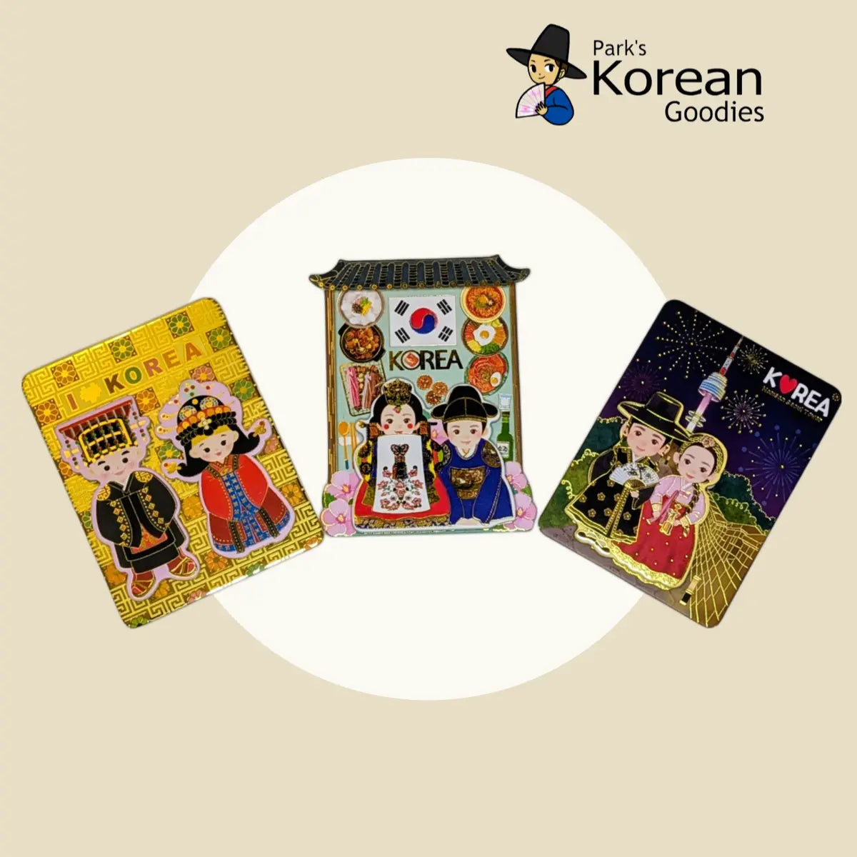 Traditional Hanbok Magnet