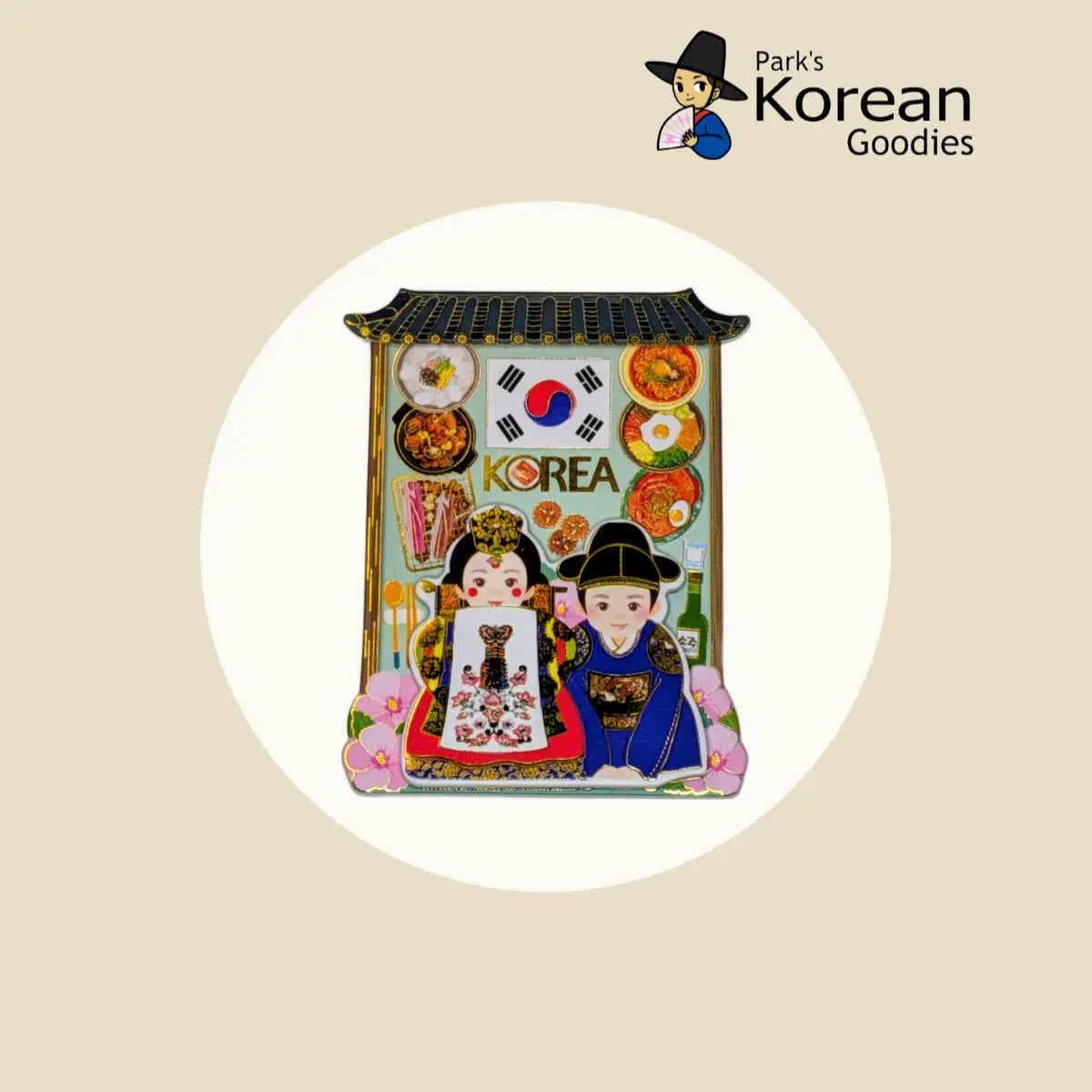 Traditional Hanbok Magnet