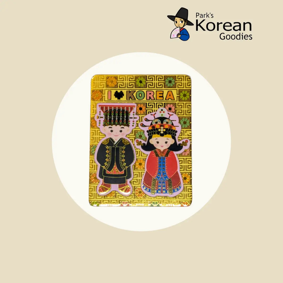 Traditional Hanbok Magnet