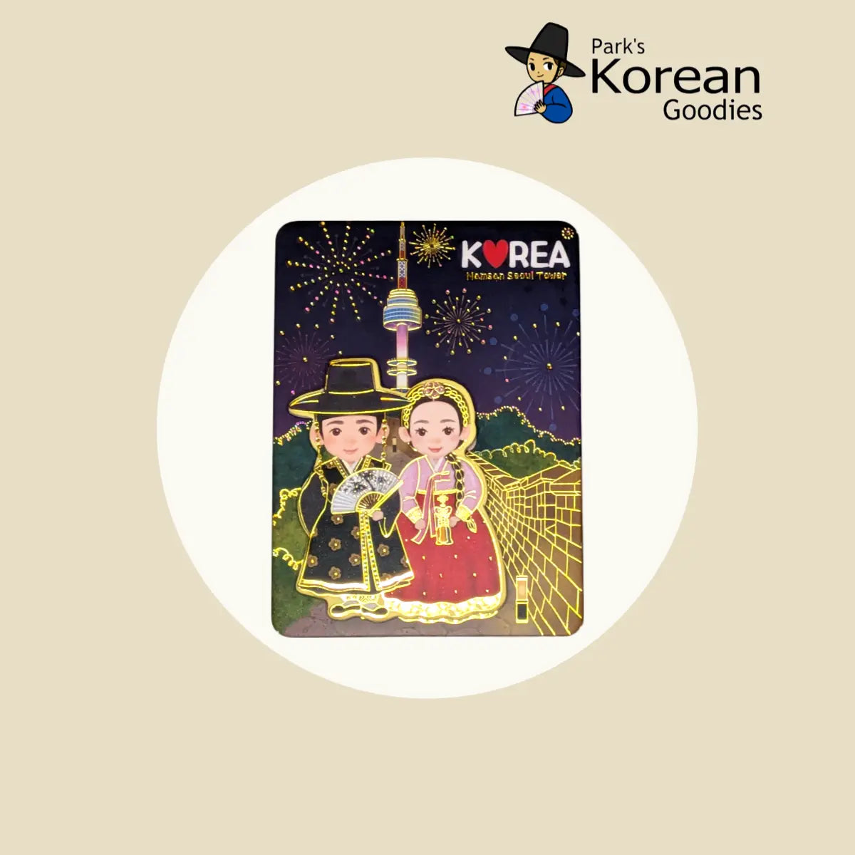 Traditional Hanbok Magnet