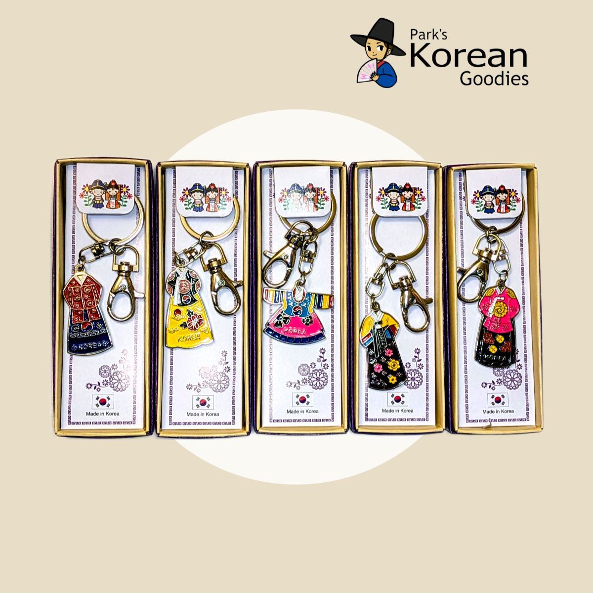 Hanbok Keychain