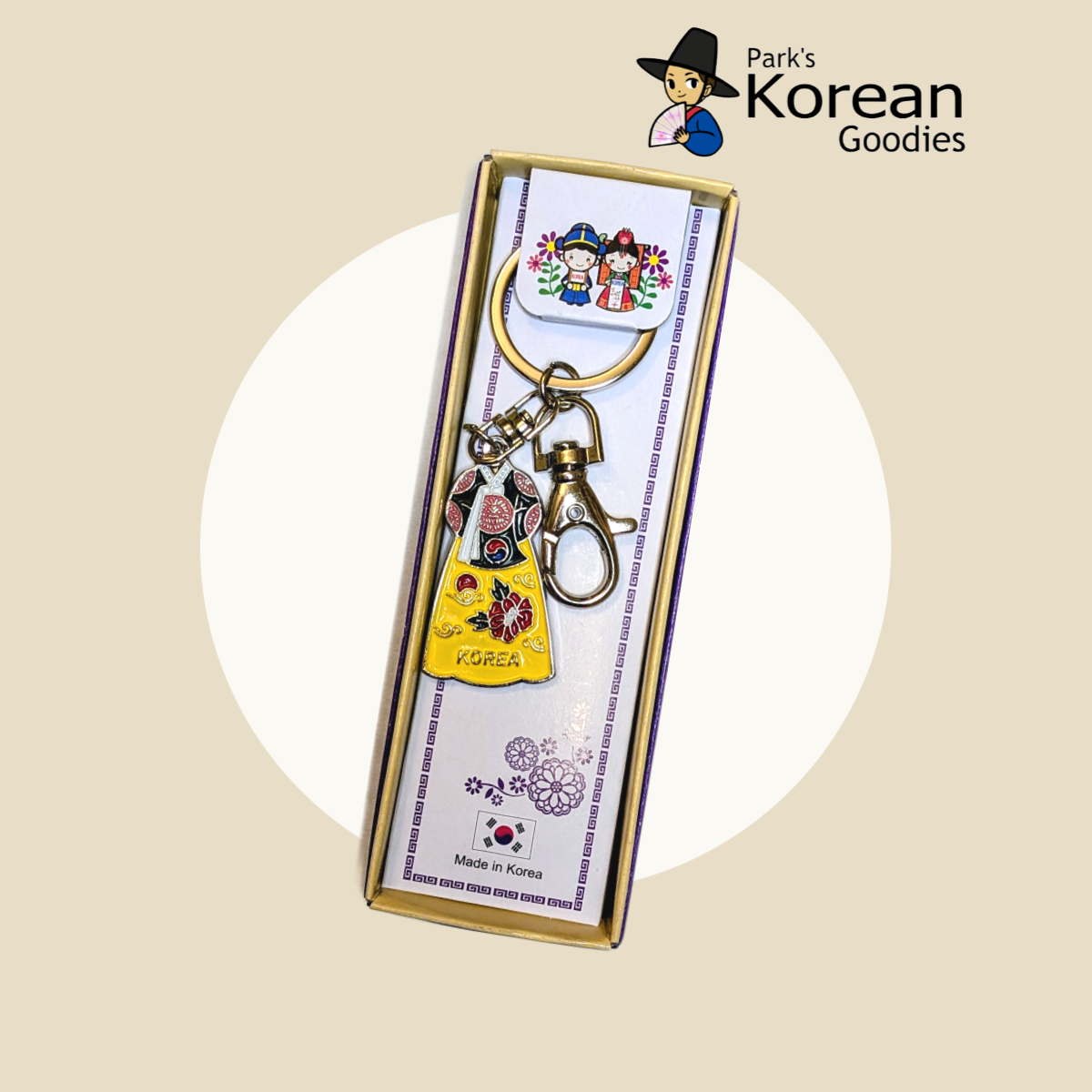 Hanbok Keychain