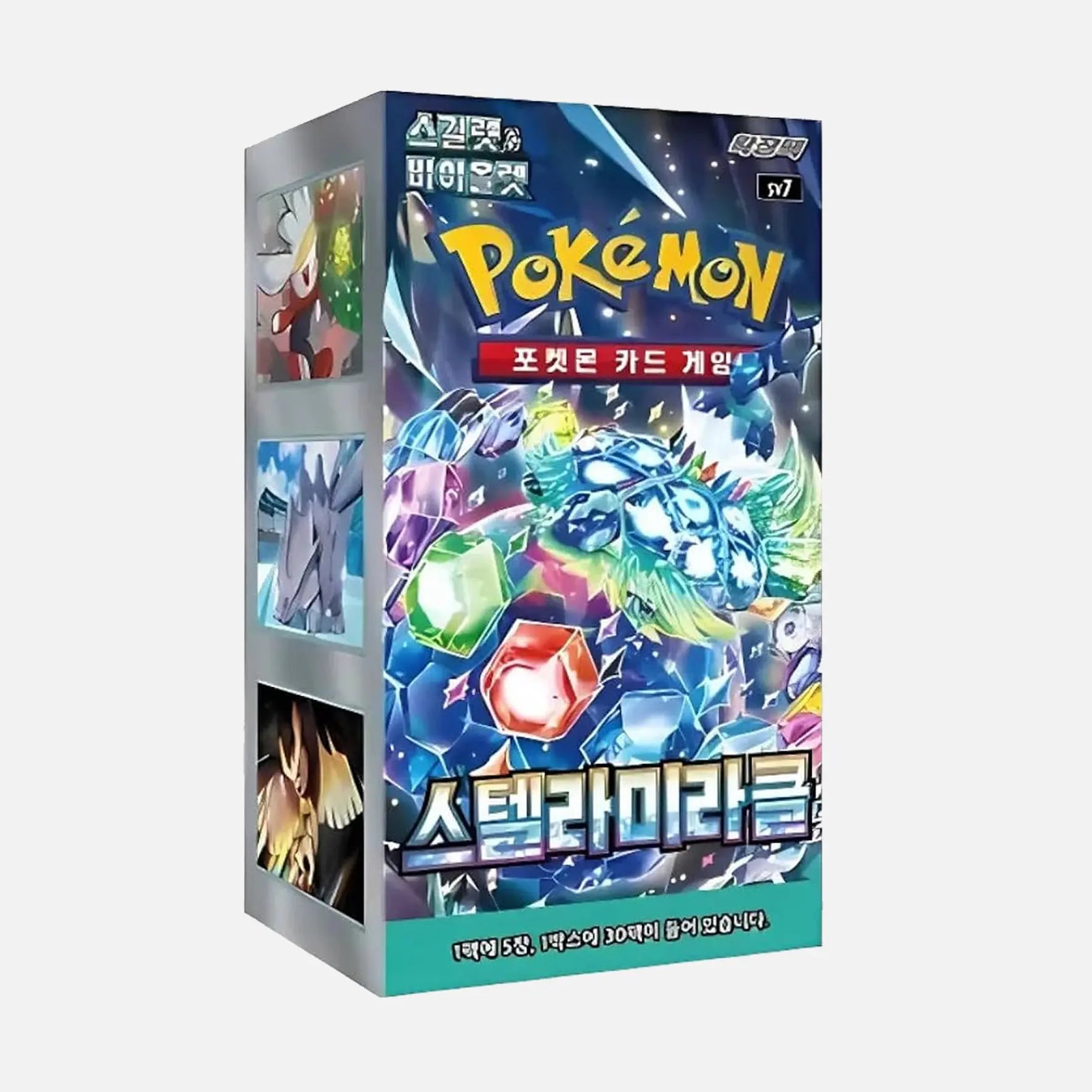 Pokemon TCG Stellar Miracle SV7 Korean Booster Box (30 Booster Packs) Park's Korean Goodies