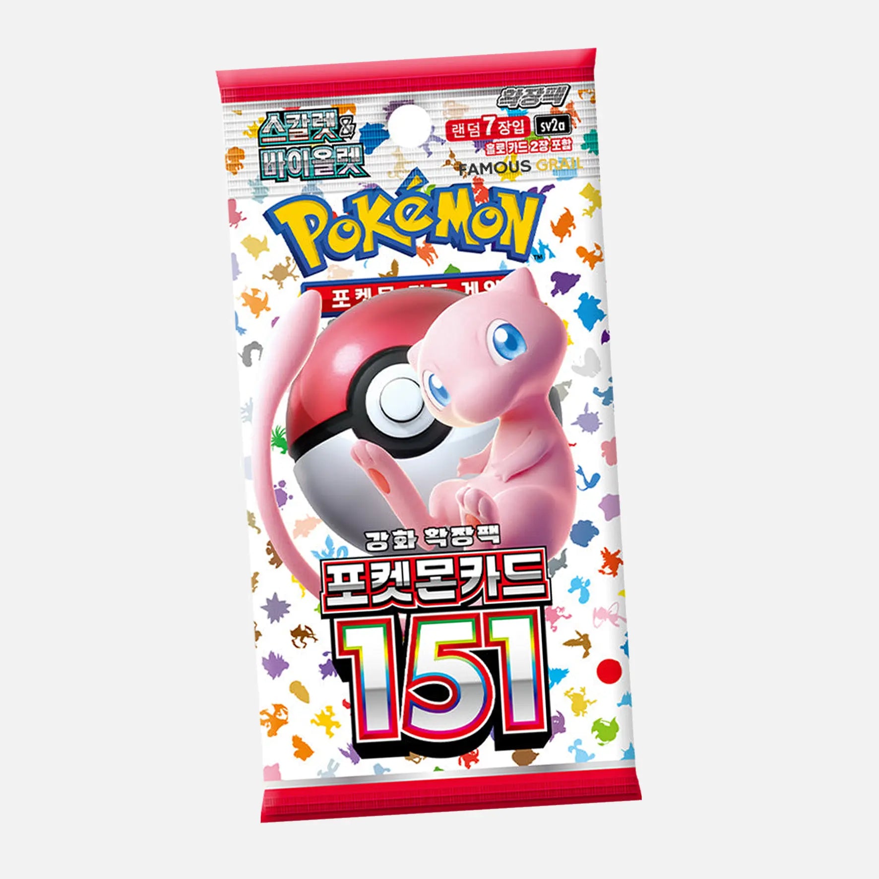 Pokemon TCG Scarlet & Violet 151 SV2A Korean Booster Pack Park's Korean Goodies